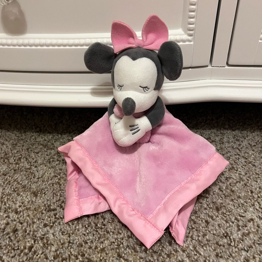 Disney Baby Minnie Rattle & Lovey set - Picture 2 of 5